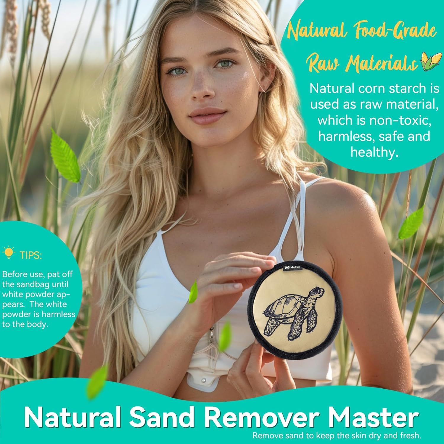 Beach Sand Remover Sand Eraser Wipe Mitt Family Women 2026 Summer Gift Beach Towels Vacation Essentials Mexico Costa Rica Trip Must Haves Hawaii Honeymoon Accessories Alaska Cruise Ship Gear 1Pcs
