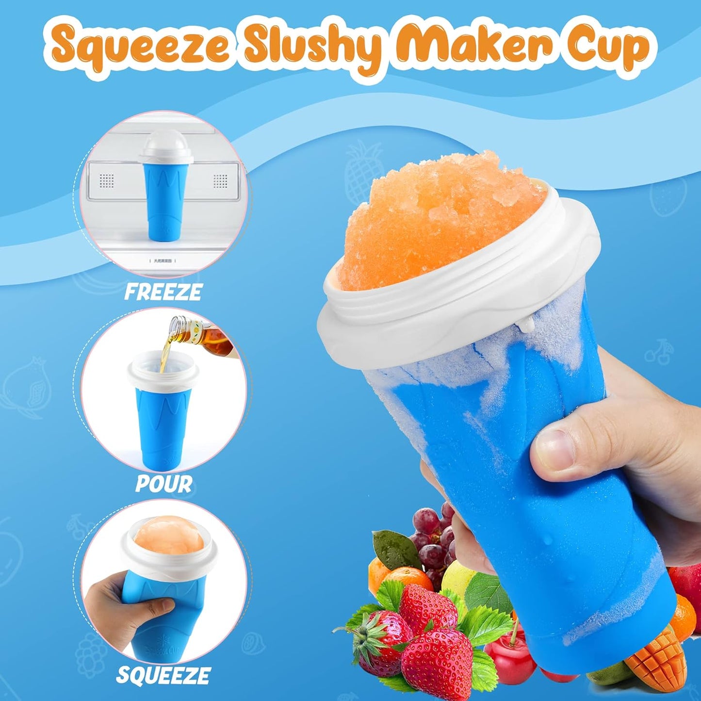 Ultimate Slushie Cup - Fun Slushy Maker for Kids & Teens, Perfect Party Favors & Gag Gifts!